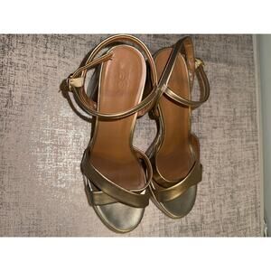 Women’s Gold Block Heel Sandals Nordstom Rack
